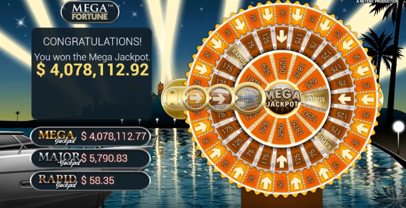 Mega Fortune Jackpot